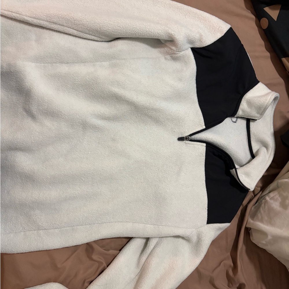 ZYIA White and Black Women's Jacket